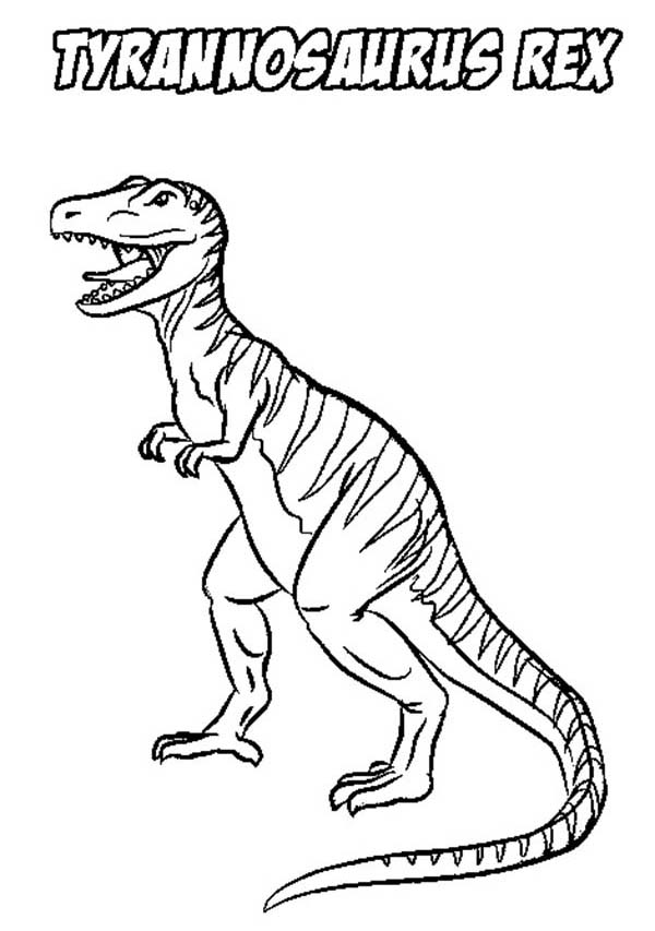 t rex skeleton coloring pages - photo #33