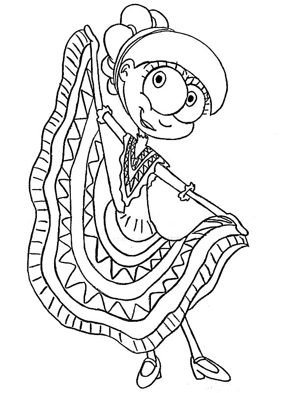 christmas in mexico coloring pages - photo #23