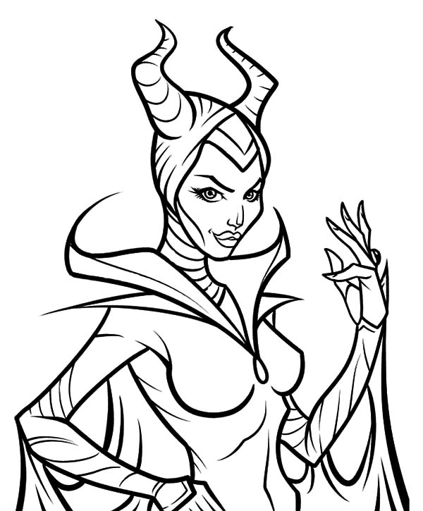 maleficent movie coloring pages - photo #25