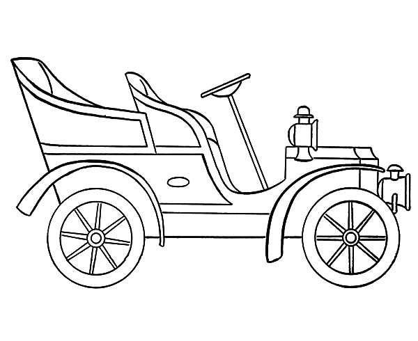 henry ford model t coloring pages - photo #5